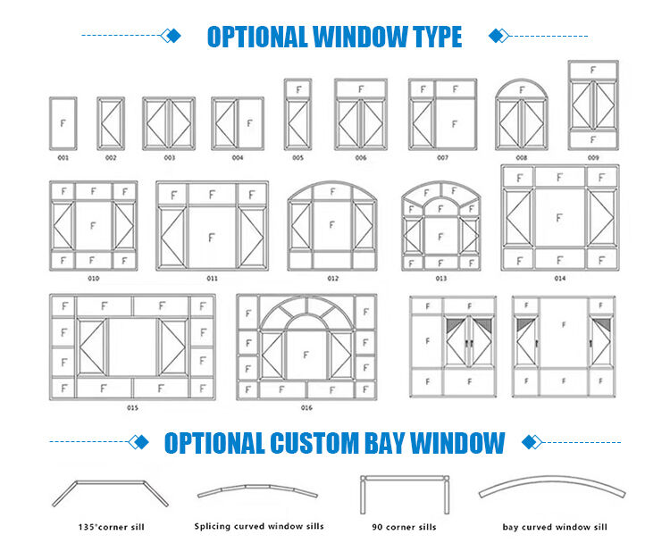 UPVC Tilt & Turn Windows High Quality Customized for House Low Price Casement Fixed Profile Pvc Window supplier